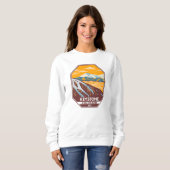 Sweatshirt Domaine skiable d'hiver de Keystone Colorado (Devant entier)