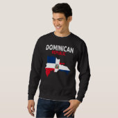 Sweatshirt Dominican Republic Flag Idea For Men & Dominican F (Devant entier)