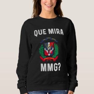 Sweatshirt Dominicana Drapeau Rd République Dominicaine Slang