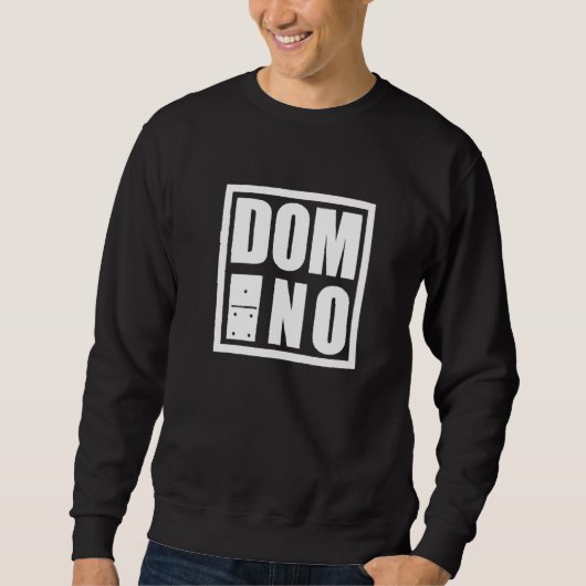 Sweatshirt Domino Player Dominoes Tile Game Dominos Game Domi (Devant)