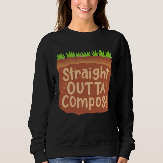 Sweatshirt Don Compost Garden (Devant)