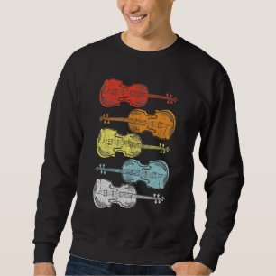 Sweatshirt Don du joueur de instruments à cordes de violon p