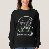 Sweatshirt Don Shed Sur Moi Husky Relaxé Convient (Devant)