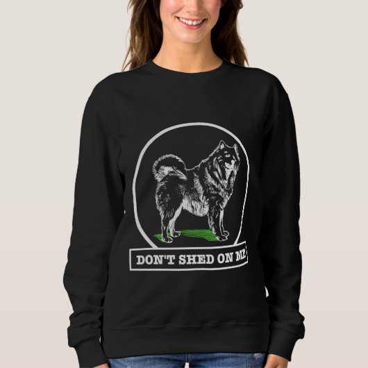 Sweatshirt Don Shed Sur Moi Husky Relaxé Convient (Devant)