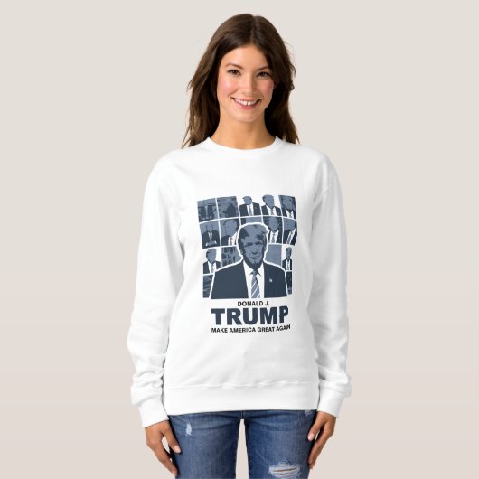 SWEATSHIRT DONALD TRUMP (Devant entier)