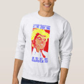 Sweatshirt donald trump a perdu les élections (Devant)
