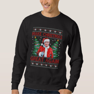Sweatshirt Donald Trump redonne à Noël sa grandeur