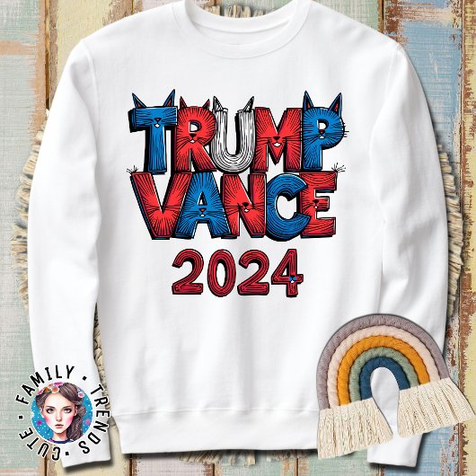 Sweatshirt Donald Trump Vance 2024
