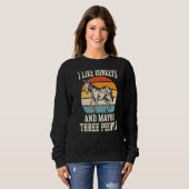 Sweatshirt Donkey Animal Premium (Devant entier)