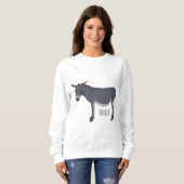 Sweatshirt Donkey cartoon (Devant entier)