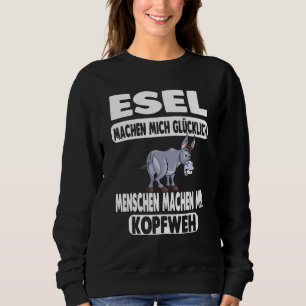 Sweatshirt Donkey Farm Donkey Titulaire Stable Elf