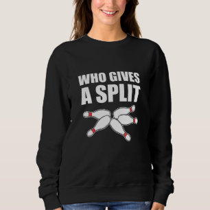 Sweatshirt Donne Un Coach De Bowling Fractionné Ou Un Joueur