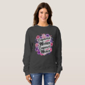 Sweatshirt Donner aux femmes les moyens d'agir (Devant entier)