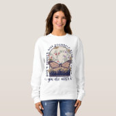 Sweatshirt Donnez-vous du temps pour grandir (Devant entier)