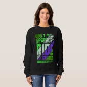 Sweatshirt Dont buy Update DownHill Mountain Bike Design for  (Devant entier)