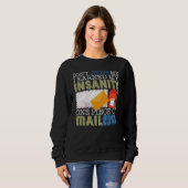 Sweatshirt Don't Judge Me  Postal Worker Mailman Postman Mail (Devant entier)