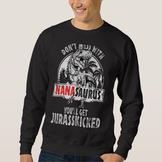 Sweatshirt Don't Mess (Devant)