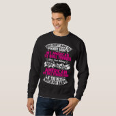 Sweatshirt Dont Mess Avec Pit Bull Terrier Maman (Devant entier)