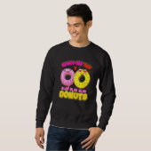 Sweatshirt Donut Day Roses Are Red Blah Blah Blah Donuts (Devant entier)