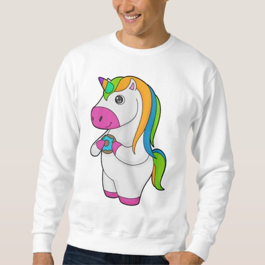 Sweatshirt Donut Licorne (Devant)