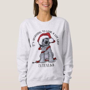 Sweatshirt Doodle Dog Noël
