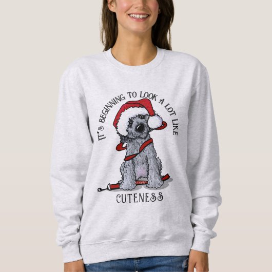 Sweatshirt Doodle Dog Noël (Devant)