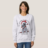 Sweatshirt Doodle Dog Noël (Devant entier)