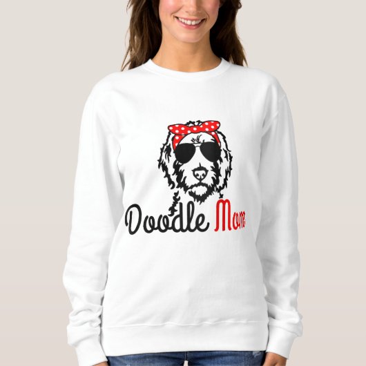 Sweatshirt Doodle Maman Goldendoodle Labradoodle Chien Golden (Devant)