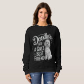 Sweatshirt Doodles Funny Golden Labradoodle Doodle (Devant entier)