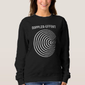Sweatshirt Doppler Effect Sound Source Wave Frequency Physics (Devant)