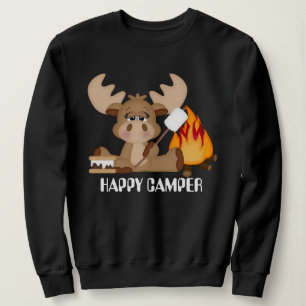 Sweatshirt d'orignaux de Camper Happy