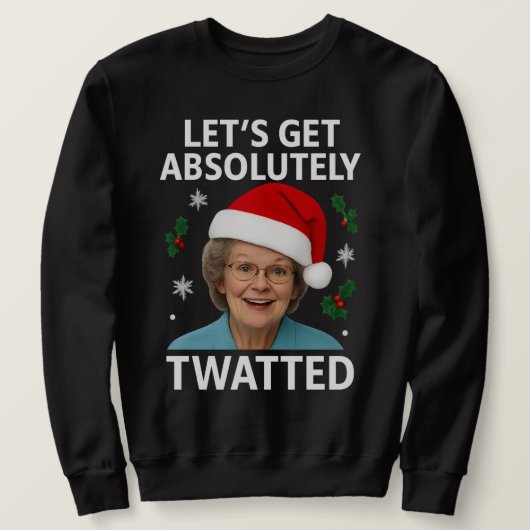 Sweatshirt Doris Twatted pull de Noël, Gavin et Stacey C (Design devant)