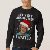 Sweatshirt Doris Twatted pull de Noël, Gavin et Stacey C (Devant)