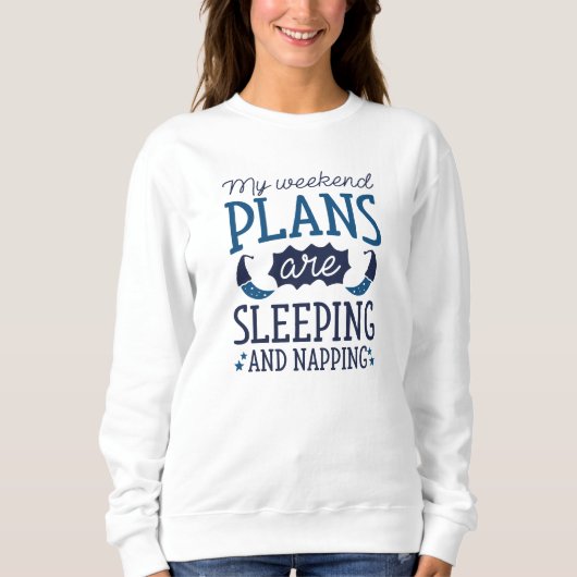 Sweatshirt Dormir et faire la sieste (Devant)