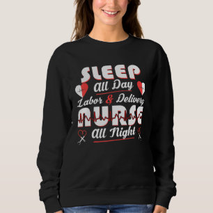 Sweatshirt Dormir Toute La Journée Travail Et Livraison Infir