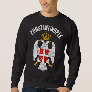 Sweatshirt Double aigle de l'Empire byzantin Constantinople B