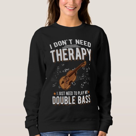 Sweatshirt Double Basse Thérapie Double Basse Lecteur 1 (Devant)