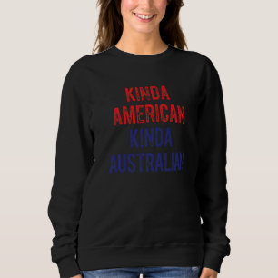Sweatshirt Double citoyenneté Australie American Citizen Prid