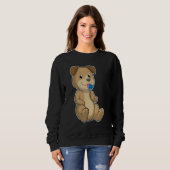 Sweatshirt Douces de chien Lollipop (Devant entier)
