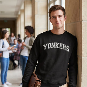Sweatshirt Doudoune de style universitaire YONKERS Amérique C