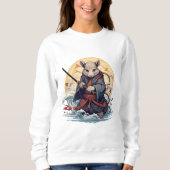 Sweatshirt Doudoune et sweat-shirts pour femmes Samurai Rat (Devant)
