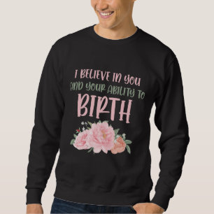 Sweatshirt Doula, petite sage-femme, bébé catcher