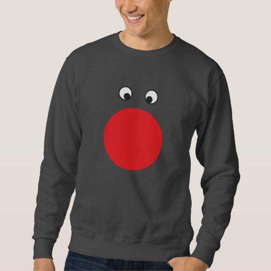 Sweatshirt Douleur rouge moche (Devant)