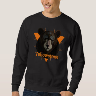Sweatshirt d'ours de Yellowstone des hommes