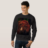 SWEATSHIRT D'OURS GRIS (Devant entier)