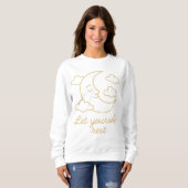 Sweatshirt Doux pulls calmes (Devant entier)