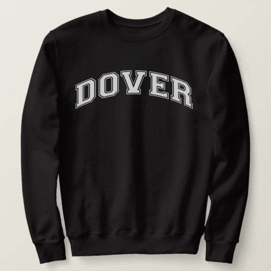 Sweatshirt DOVER University Style Sweater America College (Design devant)