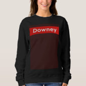 Sweatshirt Downey California (Devant)