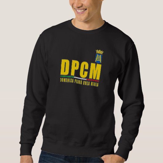 Sweatshirt Dpcm Dimanche Pearà Cola Miola Verona Hellas Fans (Devant)