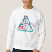 Sweatshirt Dr Seuss | Cat in the Moon Outer Space Graphic (Devant)